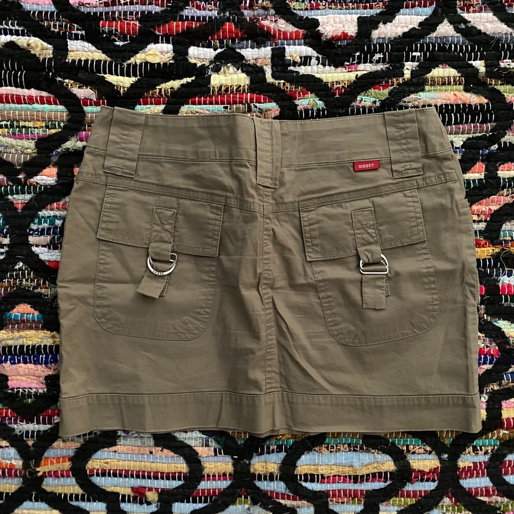 Guess Cargo mini skirt.